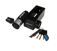 DoubleLock - Outboard Lock - Long SCM - Boat Motor - Security Lock - Durable Lock - Locked Within 5 Seconds - Black