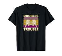 Doubles Trouble Padel Partner Design T-Shirt