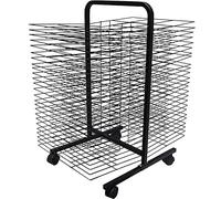 DoubleSidedfor Artists50 Layer Wire Shelves Ideal for Classroom Art Studio and Home UsePerfect for ings and Artwork Display