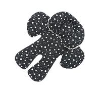 Doublure de siège de voiture pour bébé - Coussin doux réglable avec support d'appui-tête, housse de protection de coussin amovible pour nourrissons, tout-petits, garçons et filles, voiture, SUV,