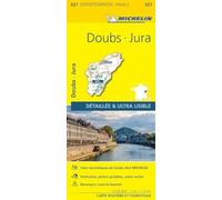 Doubs, Jura - Michelin Local Map 321 : Map