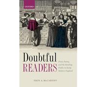 Doubtful Readers: Print, Poetry, and the Reading Public in Early Modern England