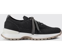 DOUCAL'S Crochet Knit and Suede Sneakers - Size: 35 - female