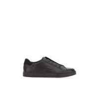 Doucal's grainy leather sneakers - Brown 41-44-45