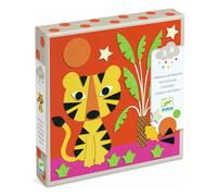 Douce nature felt collage Multicoloured one size