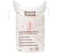 Douce Nature Oval cotton make-up remover discs 50 units
