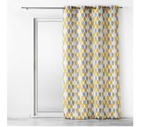 Douceur d intérieur Curtains, blinds PALPITO in Yellow 140x260 cm