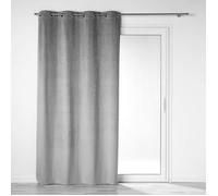 Douceur d intérieur Curtains, blinds VELOUNIGHT in Grey 135x260 cm