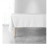 Douceur d intérieur Tablecloth ARTIFICE in White 140x300 cm