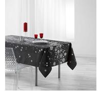 Douceur d intérieur Tablecloth CONSTELLATION in Grey 150x300 cm