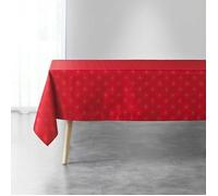 Douceur d intérieur Tablecloth ETOILES in Red 140x300 cm