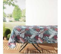 Douceur d intérieur Tablecloth NAPPE RECTANGLE 150 x 240 CM POLYESTER IMPRIME JACALA BLEU in Multicolour 150x240 cm