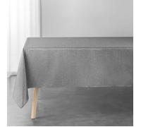 Douceur d intérieur Tablecloth SILVERY in Grey 140x240 cm