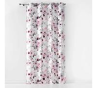Douceur d'Interieur 140 x 240 cm Eyelet Curtains, White