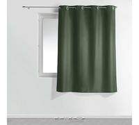Douceur d'Intérieur 1609100 Curtains, Polyester, Khaki, 140 x 180 cm