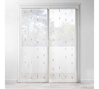 Douceur d'Intérieur 1626504 Curtains Polyester Grey 2 x 70 x 200 cm