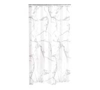 Douceur d'Intérieur 180 x 200 cm Polyester Printed Marble Shower Curtain