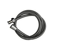 Douceur d'Intérieur 1801280 Shower Hose, Black, 2 m