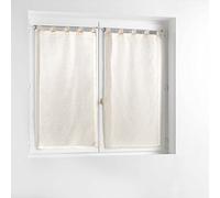 Douceur d'Intérieur, 2 x 60 x 90 cm Norine Linen Effect Woven Curtains