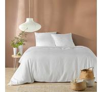Douceur d'Intérieur, 3-Piece Bed Linen Set (240 x 220 cm) Abelia Embossed Microfibre