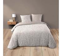 Douceur d'Intérieur, 3-Piece Bedding Set (240 x 220 cm) Arcane Green, 100% Cotton