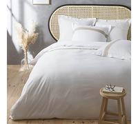 Douceur d'Intérieur, 3 Piece Bedding Set (240 x 220 cm) Laly, Cotton Linen Finish
