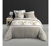 Douceur d'Intérieur, 3-Piece Bedding Set (240 x 220 cm) Melisse, Cotton Percale