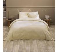 Douceur d'Intérieur, 3-Piece Bedding Set (260 x 240 cm) Ariane Natural, Cotton and Linen