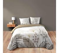 Douceur d'Intérieur, 3-Piece Bedding Set (260 x 240 cm) Bastille, 100% Cotton