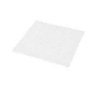 Douceur d'Intérieur 6TCA056BC Shower Mat -White Pebbles 52 x 52 x 1 cm white