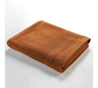 Douceur d'Intérieur, Bath Towel 90 x 150 cm Tendresse Caramel Plain Terry 100% Cotton