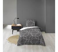 Douceur d'Intérieur Bedding Set, Polyester, Multicoloured, 220 x 240 cm, polyester, multicolored, 140 x 200 CM