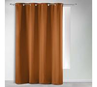 Douceur d'Intérieur, Blackout Curtain with Eyelets 135 x 240 cm Camel