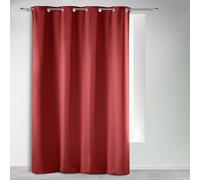 Douceur d'Intérieur, Blackout Curtain with Eyelets 135 x 240 cm Pomegranate