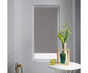 Douceur d'Intérieur Blackout Roller Blind, Occult Taupe, 60 x 180 cm