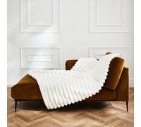 Douceur d'Intérieur, Boudoir Faux Fur Bedspread (125 x 150 cm)