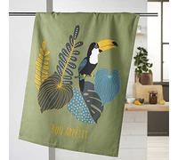 Douceur d'Intérieur Brazilia Tea Towel, Multi-Colour, 50 x 70 cm