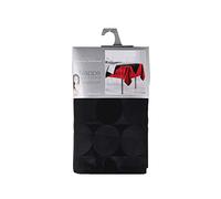 Douceur d'Intérieur - Comete Rectangular Tablecloth, polyester, black, 140 x 250 cm