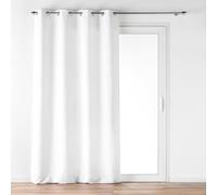 Douceur d'Intérieur Curtain, Polyester, Charcoal, 140 x 260 cm