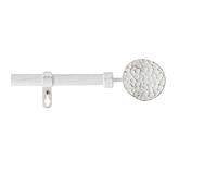 Douceur d'Intérieur Curtain Rod, White/Gold, 210 < 380 cm