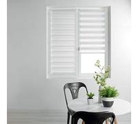 Douceur d'Intérieur Day and Night Roller Blind, Daynight, White, 90 x 180 cm