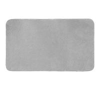 Douceur d'Intérieur DOLCY Bath Mat 100% Polyester Light Grey 45 x 75 cm