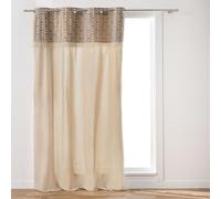 Douceur d'Intérieur, Domino Decorative Curtain with Eyelets 140 x 240 cm