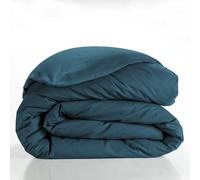 Douceur d'Intérieur, Duvet Cover (240 x 220 cm) Lina Blue, 100% Cotton