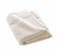 Douceur d'Intérieur, Elegance Sand Bath Towel 90 x 150 cm 100% Cotton Plain