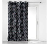 Douceur d'Intérieur Eyelet Curtain 135 x 260 cm Blue
