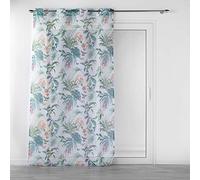 Douceur d'Intérieur, Eyelet Curtain 140 x 240 cm White Sandblasted Printed Fairy