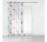 Douceur d'Intérieur, Eyelet Curtains 140 x 240 cm Sandblasted Pop Art