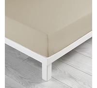 douceur d'intérieur, Fitted Sheet (160 x 200 cm) Linen Linen 100% Cotton