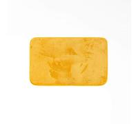 Douceur d'Intérieur Flanouu Rectangular Rug, Yellow, 50 x 80 cm